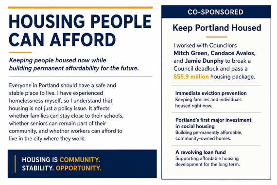 Housing People Can afford