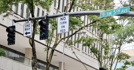 no turn on red