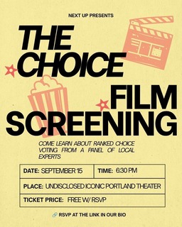 the choice flyer