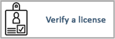 Verify a license