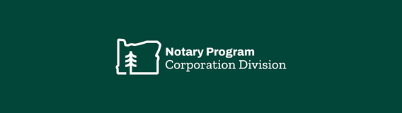 Notary header logo green