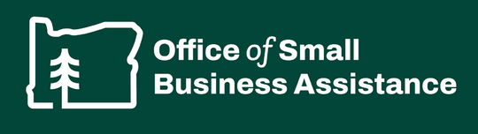 Office of Small Business Assistance header logo green