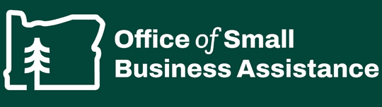 Office of Small Business Assistance header logo green