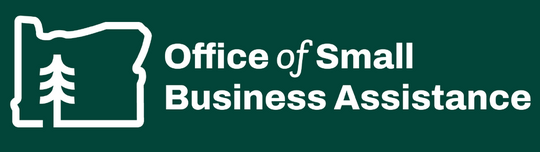 Office of Small Business Assistance header logo green