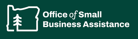 Office of Small Business Assistance header logo green
