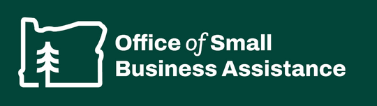 Office of Small Business Assistance header logo green