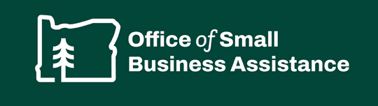 Office of Small Business Assistance header logo green