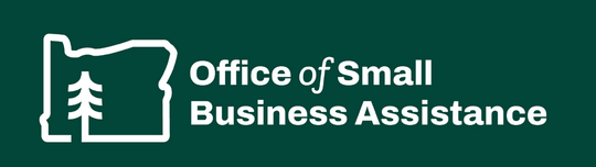 Office of Small Business Assistance header logo green
