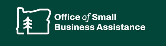 Office of Small Business Assistance header logo green