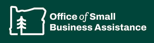Office of Small Business Assistance header logo green