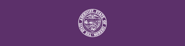 State Archivist seal footer purple