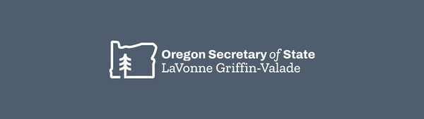 Secretary of State logo on gray background