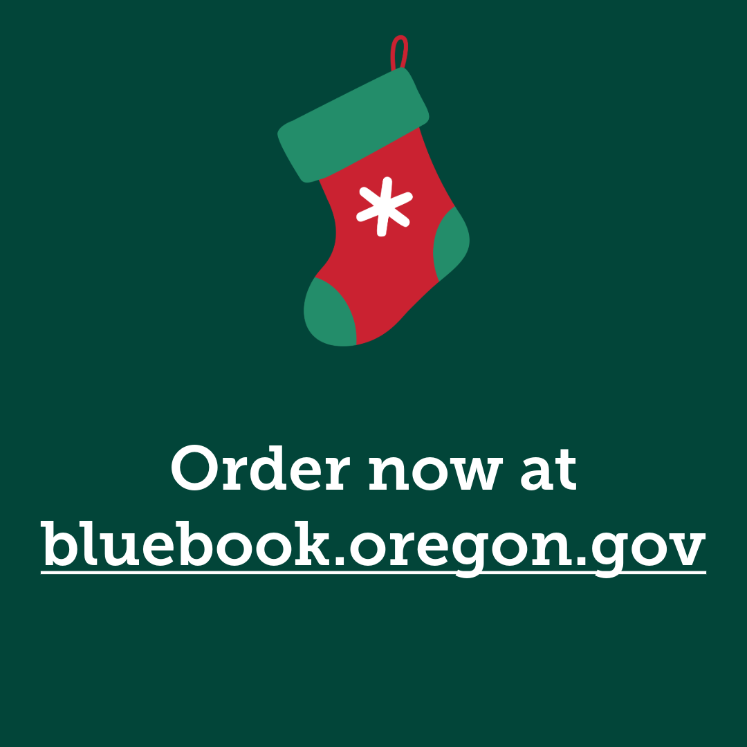 Order now at bluebook.oregon.gov