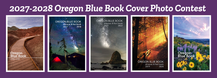 2027-2028 Oregon Blue Book Cover Photo Contest