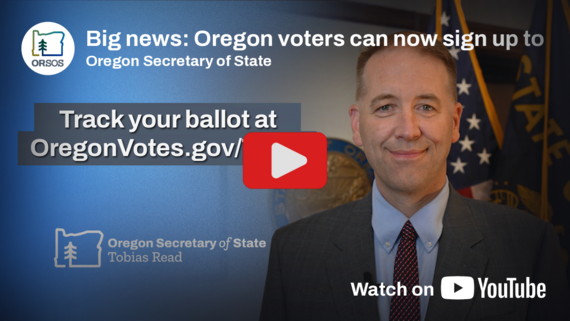 Ballot Tracking Announcement