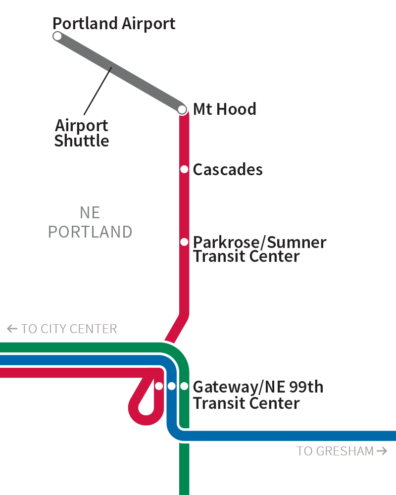 Max Red Line Map Max Red Line Airport Station Temporary Closure
