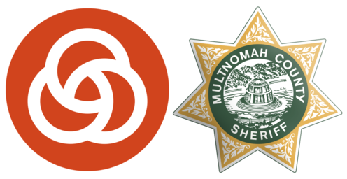 TriMet MCSO logos