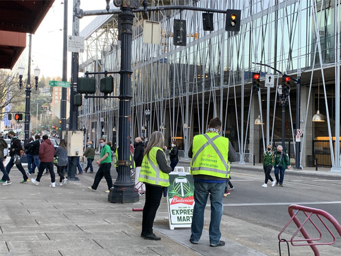 TriMet staff - Providence Park