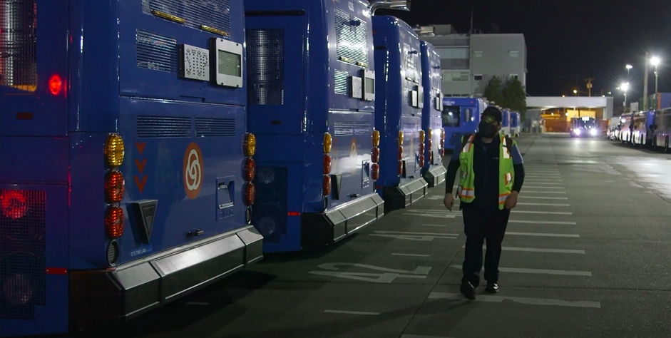 A day in the life of a trimet bus