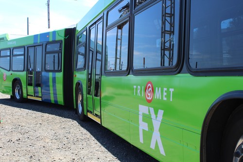 TriMet FX articulated bus