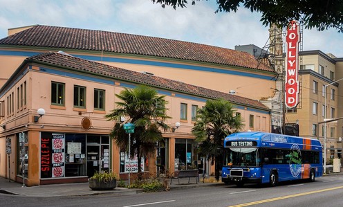 TriMet long-range electric bus