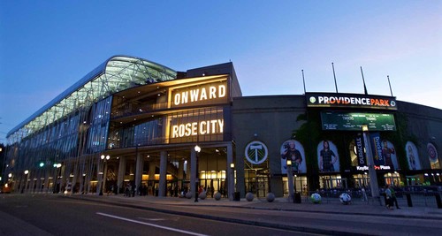 Exterior of Providence Park