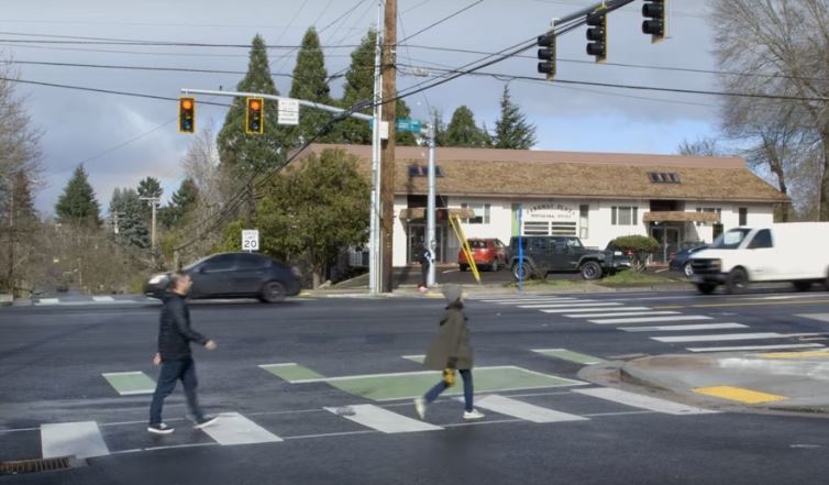 Division DTP Safety crosswalk