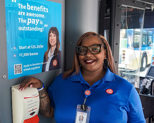 Leslie Newton bus operator new uniform