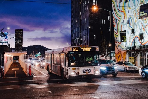 line 20 burnside bus eastbound