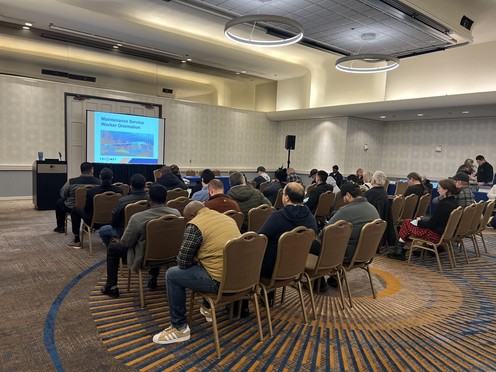 Hiring event full room maintenance DoubleTree