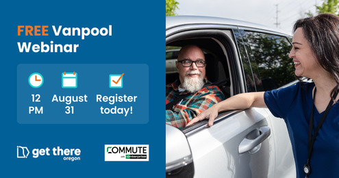 GetThere August 2023 Vanpool Webinar
