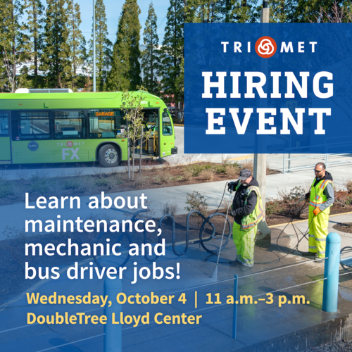 Two maintenance workers cleaning a transit station 