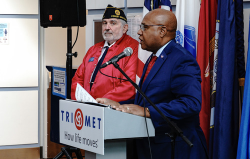 Dale Thaler Sam event VA Honored Citizen