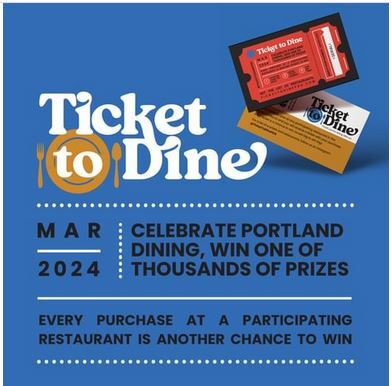 Ticket to Dine March 2024