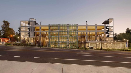 SE Park Ave Park & Ride rendering