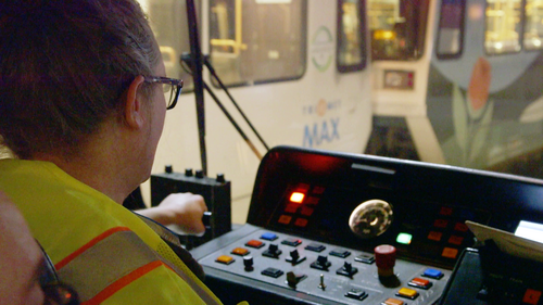 TriMet MAX operator training