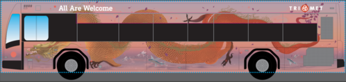 Bus wrap graphic 