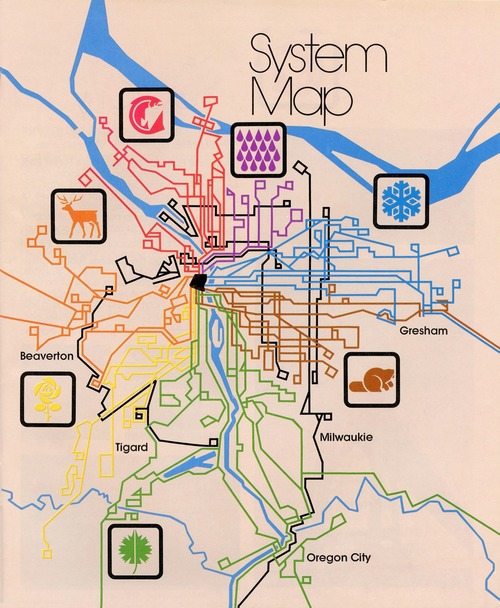 Map of historic sector symbols