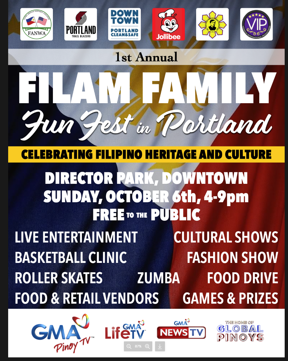 Filipino Fun Fest flyer