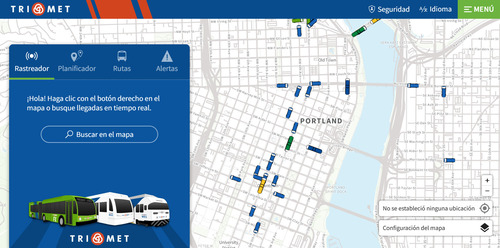 trimet.org in Spanish