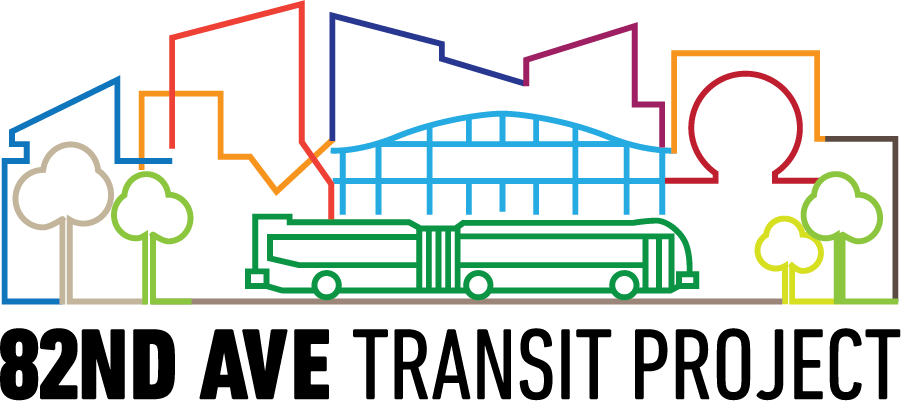 logo 82nd avenue transit project