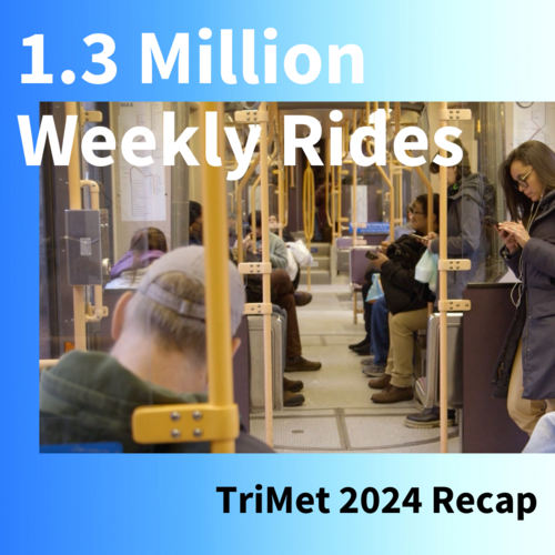 1.3 million weekly rides in 2024
