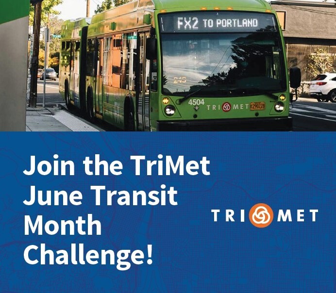 TriMet June Transit Month Challenge