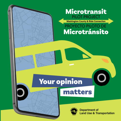 Microtransit vehicle