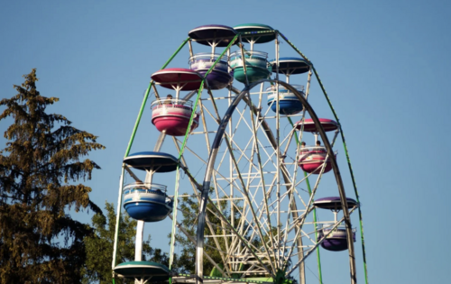 Ferris wheel at the West Linn Fair
