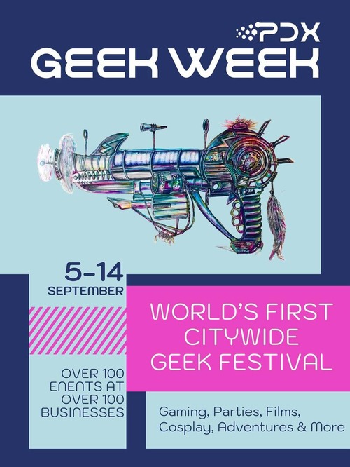 Geek Week flyer