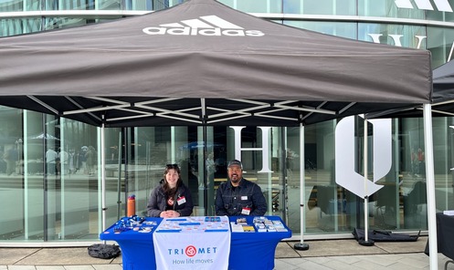 TO Team at Adidas Fair