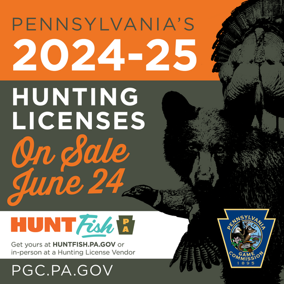 Hunting licenses go on sale next week!