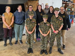 veterans flag planting