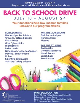 Back To School Drive